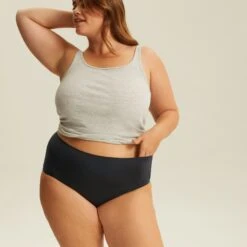 Culotte Très Haute One Size Noir JUST ONE MICRO -Bestform Lingerie Promos Magasin BL04600 030 WEB 3