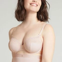 Soutien-gorge Emboîtant Avec Armatures Beige Rosé Just Perfect -Bestform Lingerie Promos Magasin BL14464 048 WEB 1