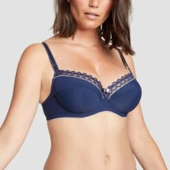 Soutien-gorge Emboîtant Avec Armatures Marine Sydney Pure -Bestform Lingerie Promos Magasin BL14563 021 WEB 1