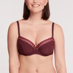 Soutien-gorge Emboîtant Avec Armatures Cassis Sydney Pure -Bestform Lingerie Promos Magasin BL14563 08B WEB 11